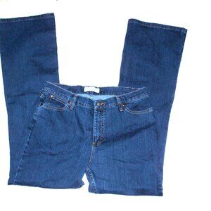 As Real as Wrangler Boot Cut Blue Jeans  Women 14 X 34